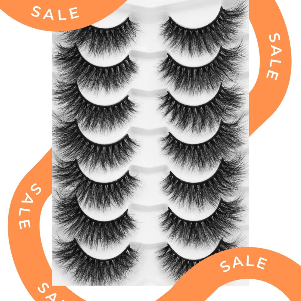 7 pair Eyelashes